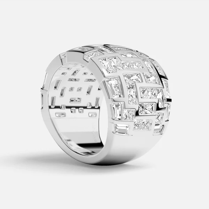 Bague Ice Circulaire