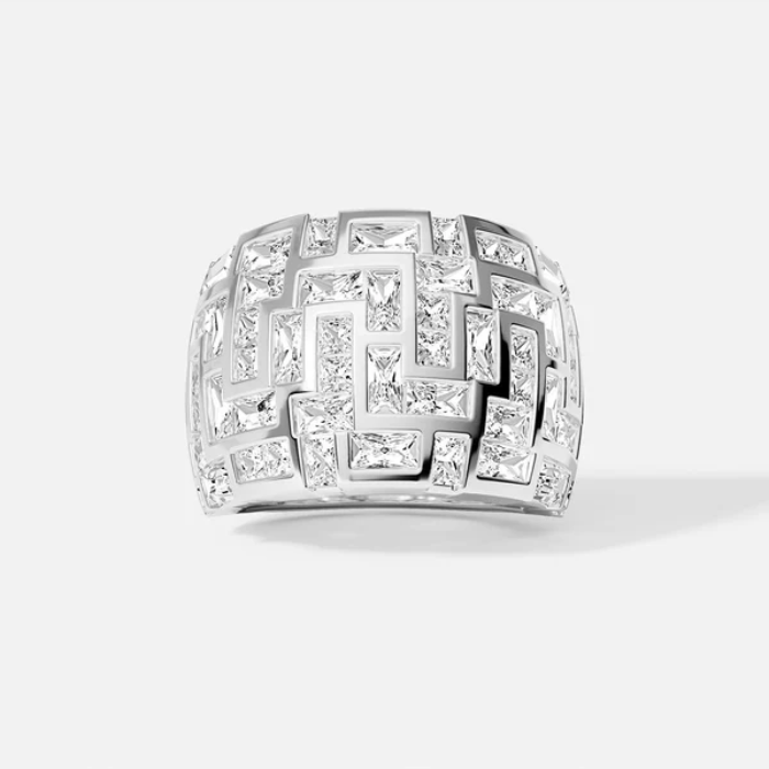 Bague Ice Circulaire